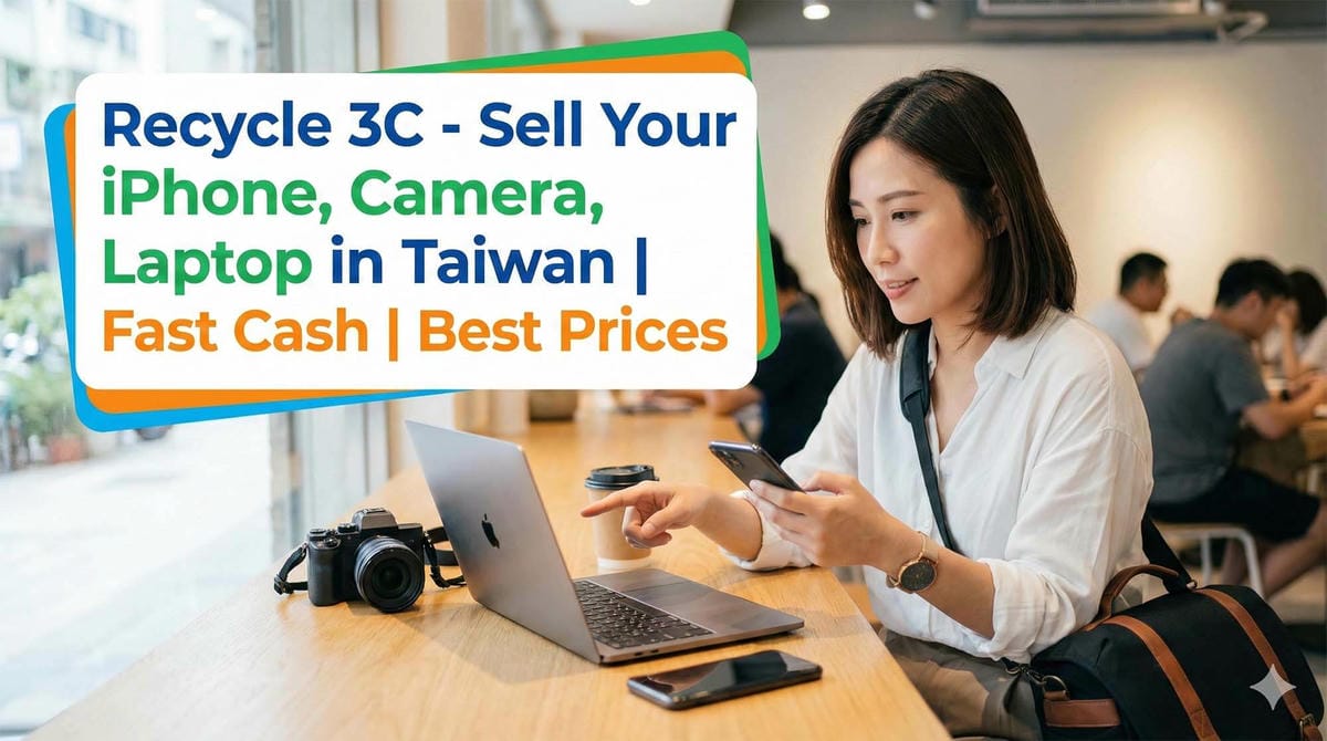 3C 回收|手機・相機・筆電一次搞定 - 第2張圖 Best place to sell used electronics in Taichung/Tainan/Kaohsiung. Instant cash payment. We buy iPhone, Mac, Sony Cameras.
